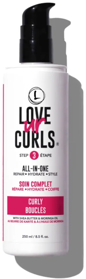 - LUS All in One Curl Cream Styler, anti Frizz Curling Cream for Curly Hair, Repair, Define, Hydrate & Style with Shea Butter, 250Ml