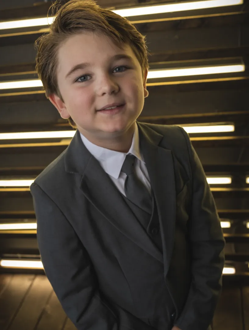 007 Charcoal Suit