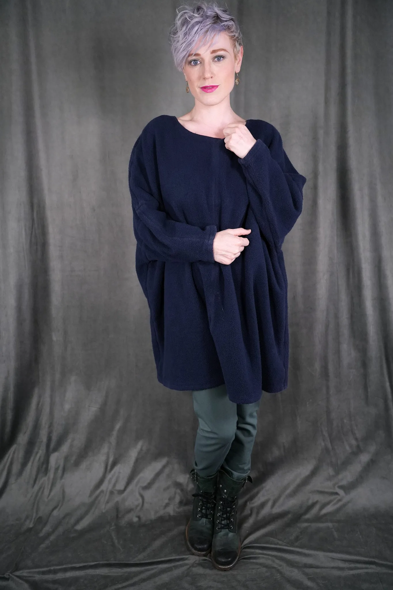 2304 Winter Sherpa Pullover Atlantean-Patched House&Heart