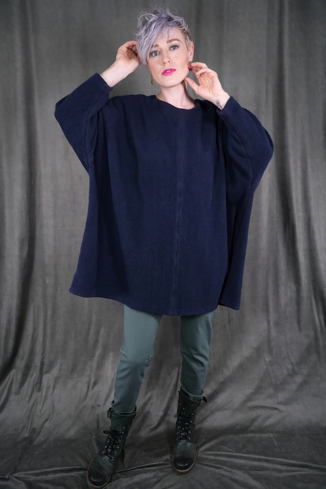 2304 Winter Sherpa Pullover Atlantean-Patched House&Heart