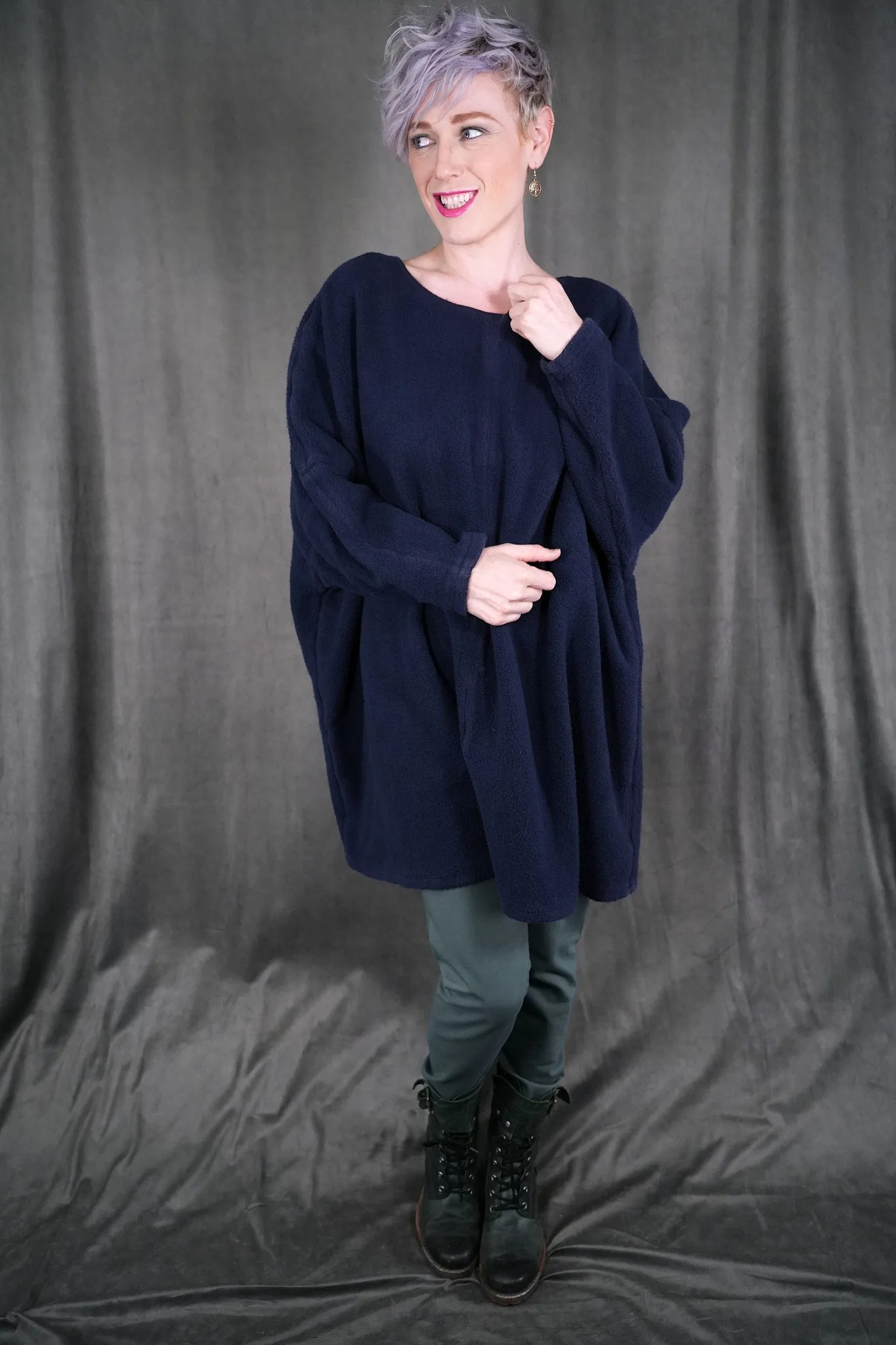 2304 Winter Sherpa Pullover Atlantean-Patched House&Heart