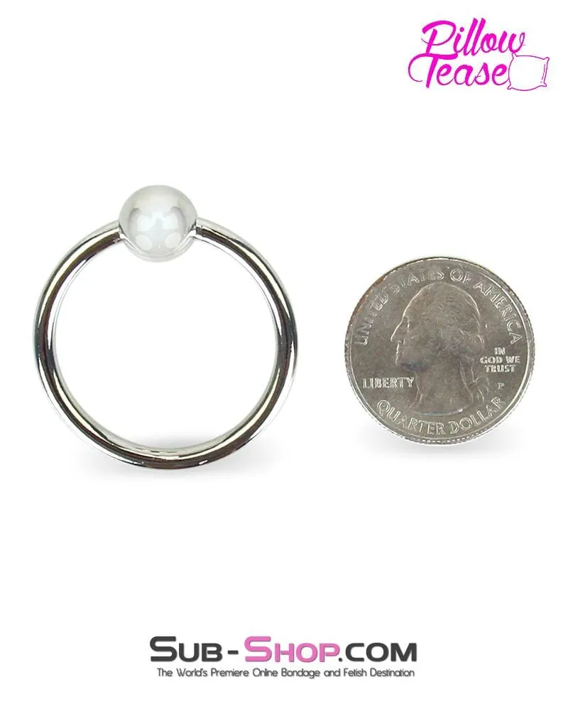 3845M      Steel Balled Cock Head Ring