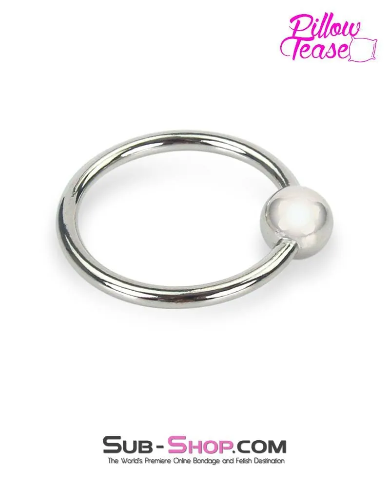 3845M      Steel Balled Cock Head Ring