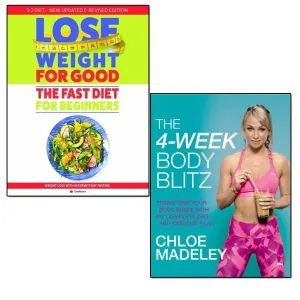 4week body blitz and fast diet for beginners lose weight for good 2 books collection set