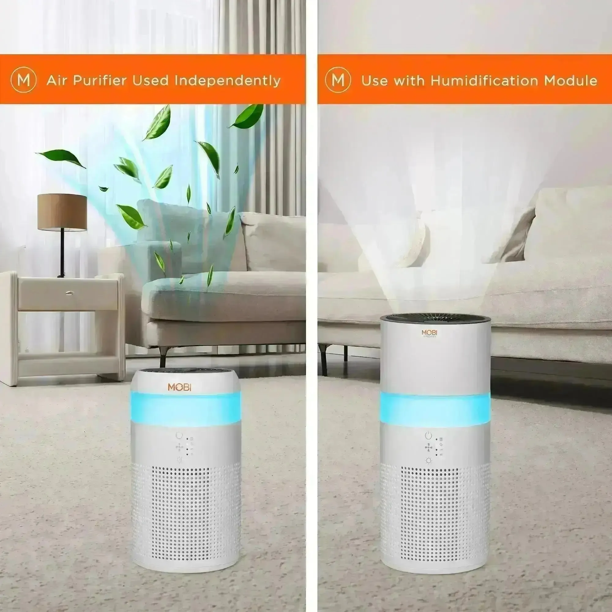 Air Care Smart 4 in 1 Air Purifier, Humidifier with Aromatherapy & Nightlight
