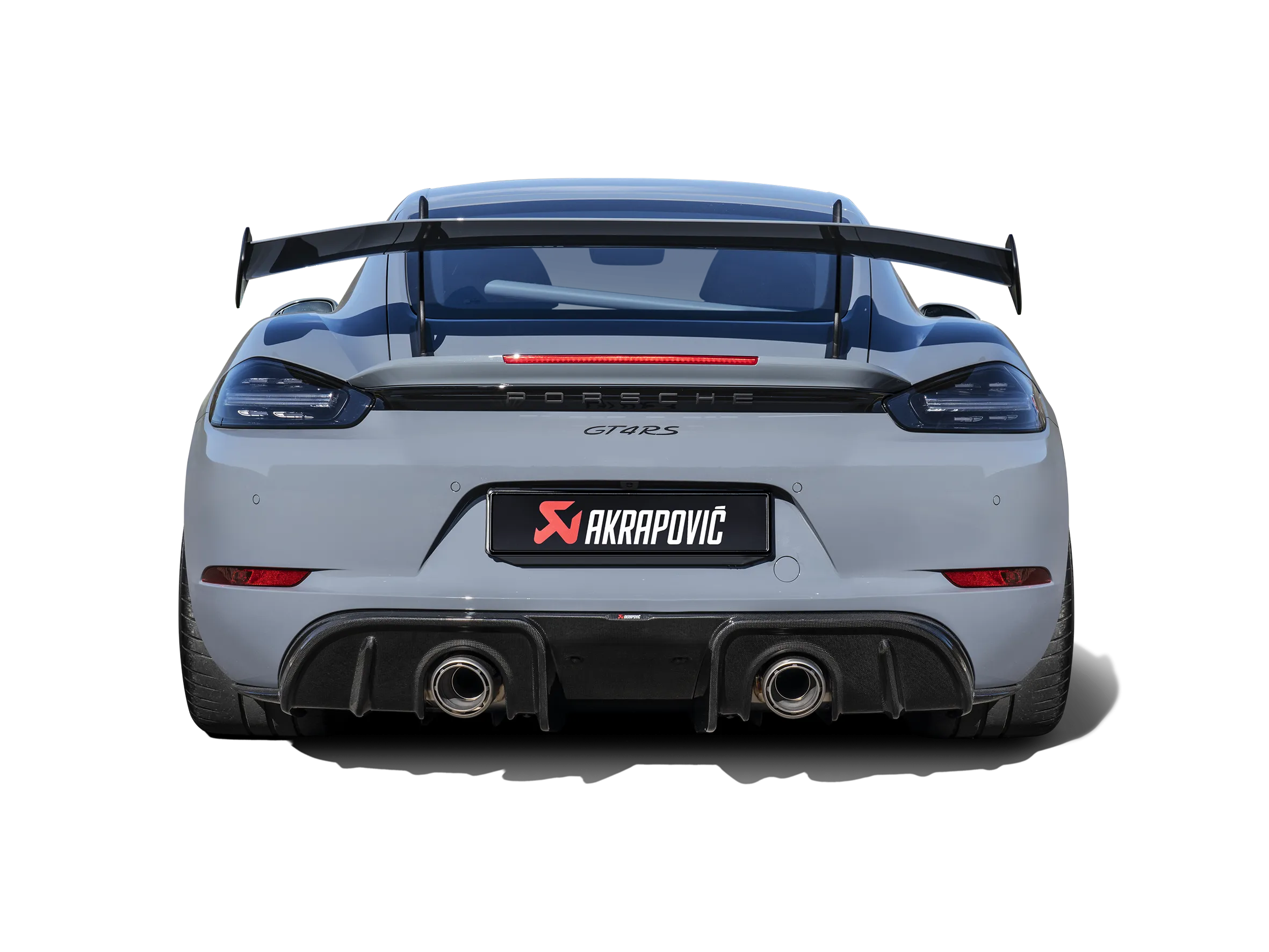 Akrapovic 718 Cayman GT4 RS (982) Slip-On Race Line Exhaust System