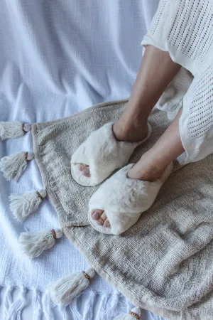 ALASKA SLIPPER - CREAM