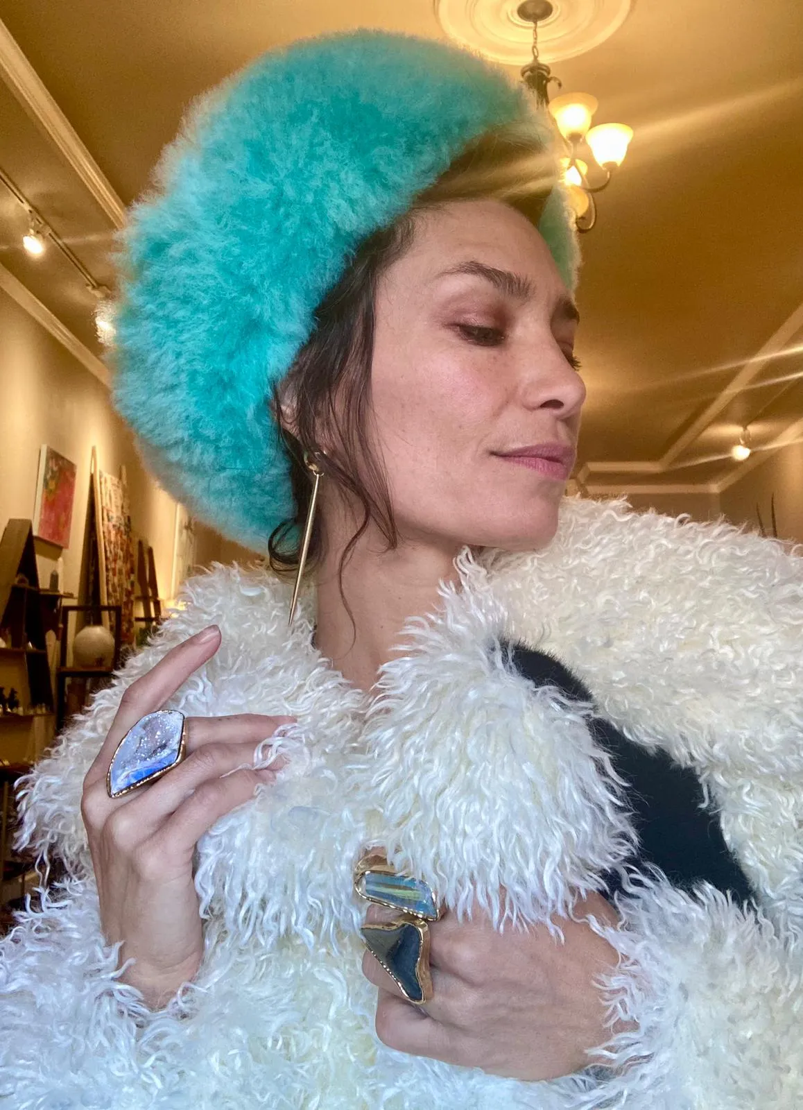 Alpaca Fur Hat