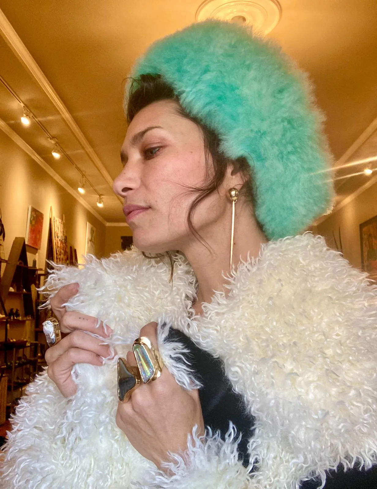 Alpaca Fur Hat