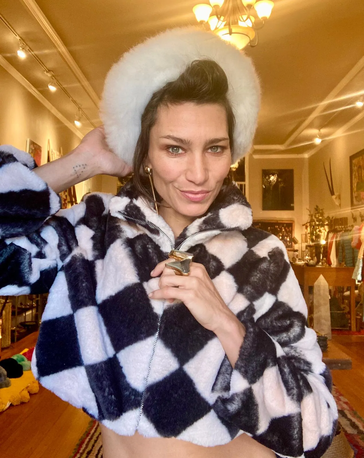 Alpaca Fur Hat