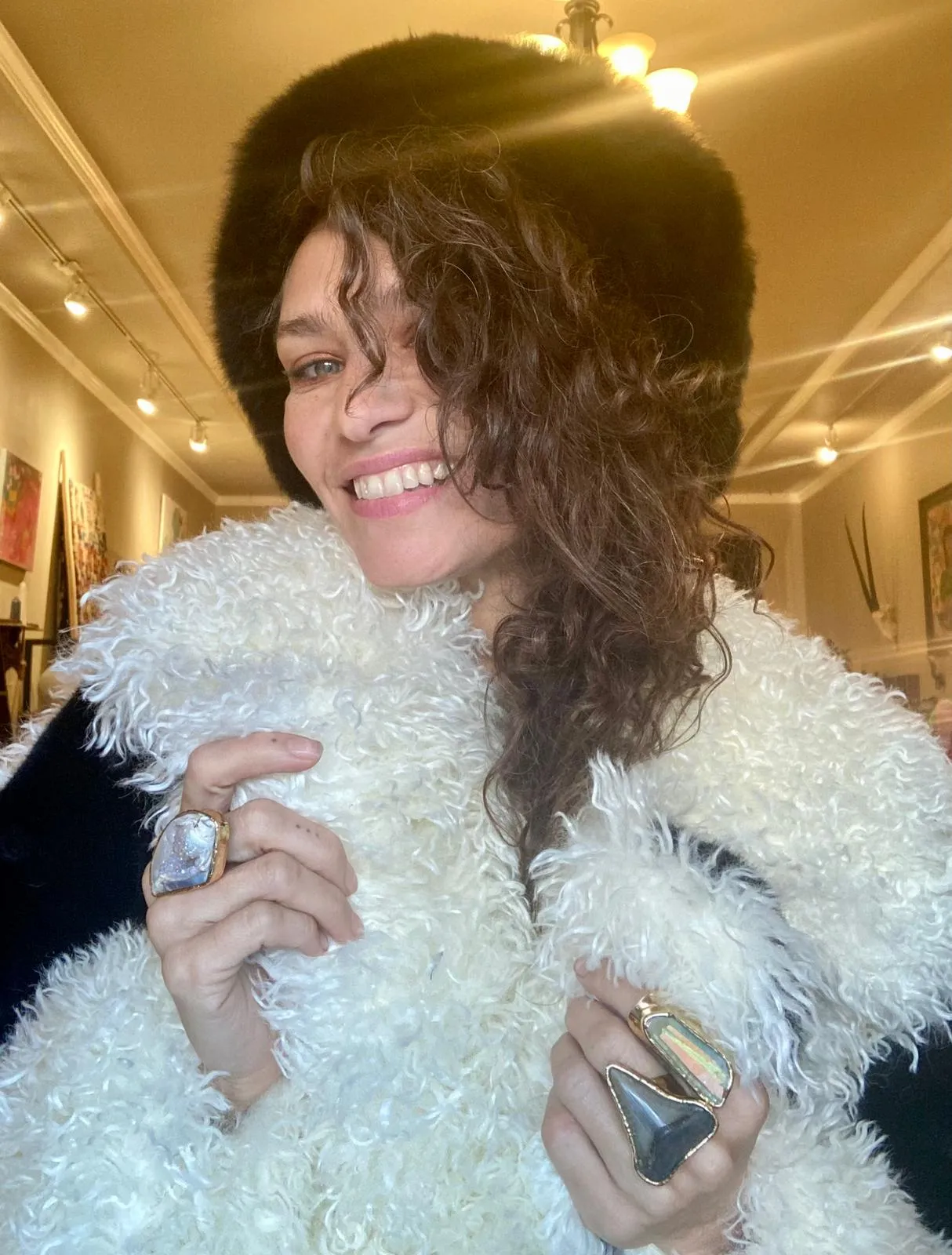 Alpaca Fur Hat