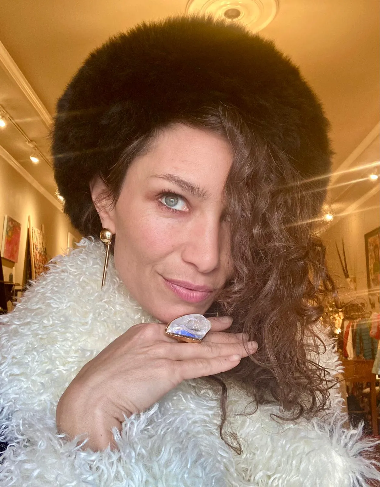 Alpaca Fur Hat