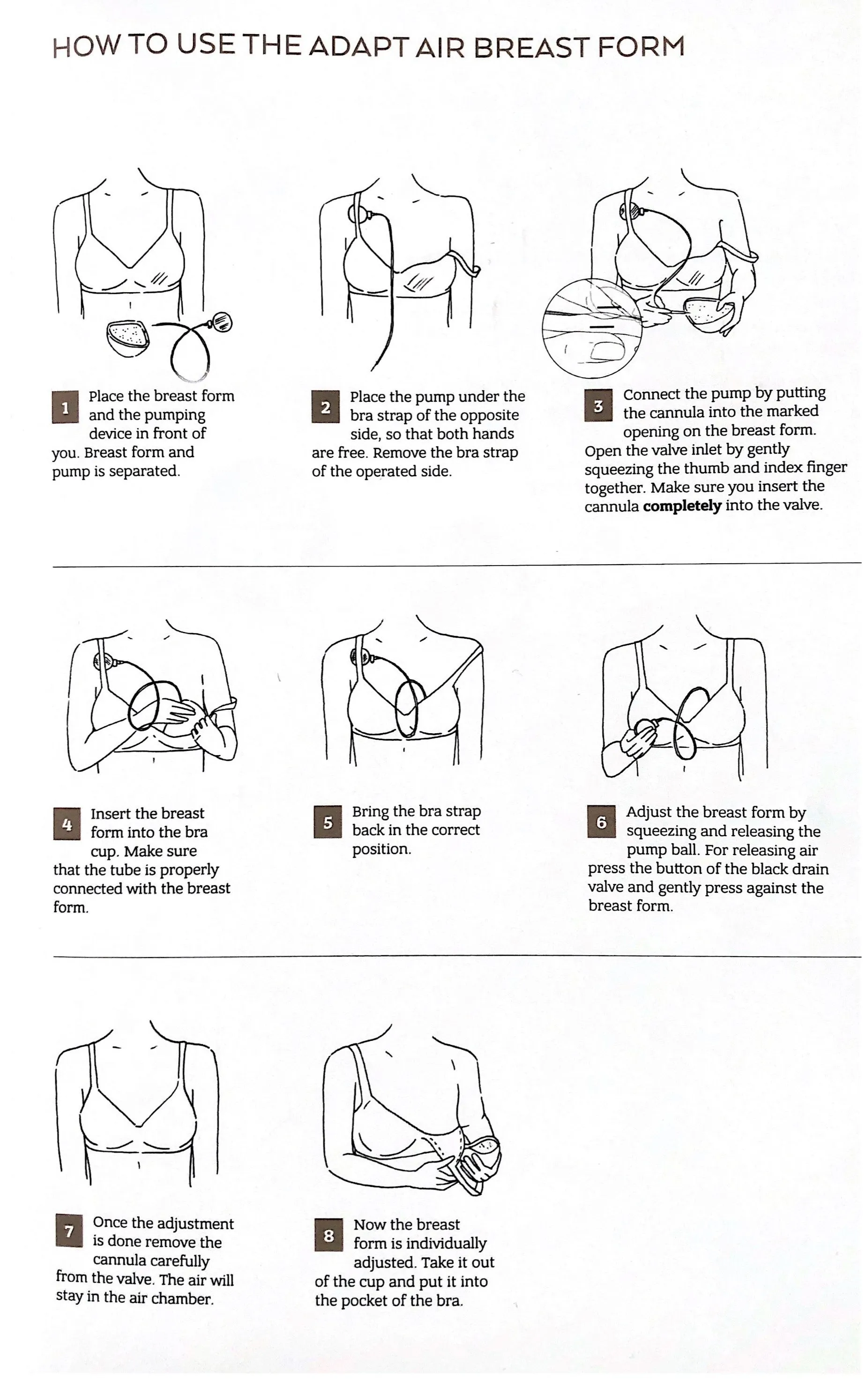 Amoena Adapt Air Xtra Light 2SN Breast Form/Prosthesis - 326