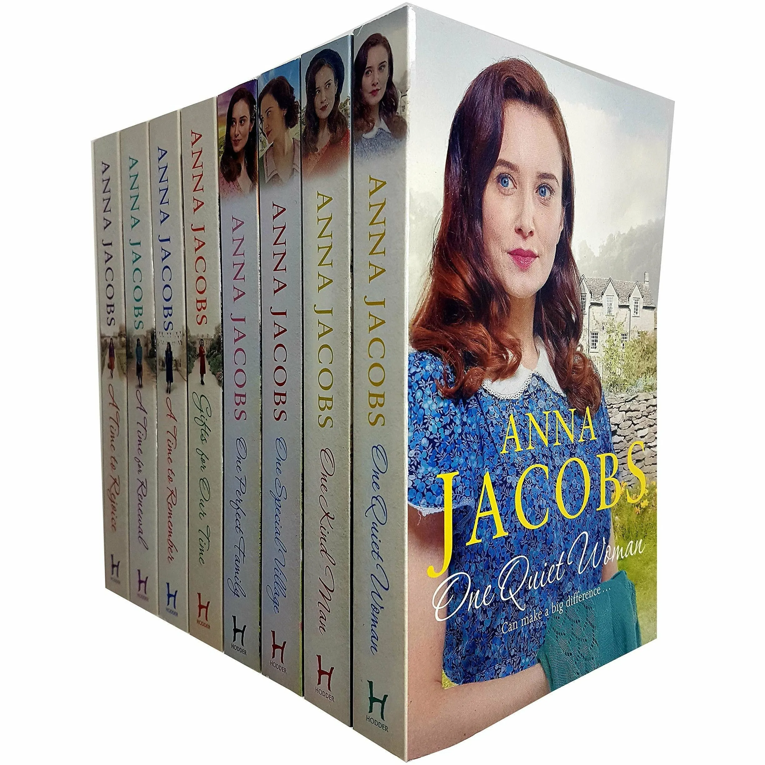 Anna Jacobs Ellindale and Rivenshaw Series 8 Books Collection Set