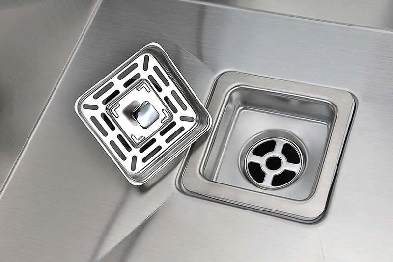 Anzzi ELYSIAN Series 36 in. Farm House 60/40 Dual Basin Handmade Stainless Steel Kitchen Sink