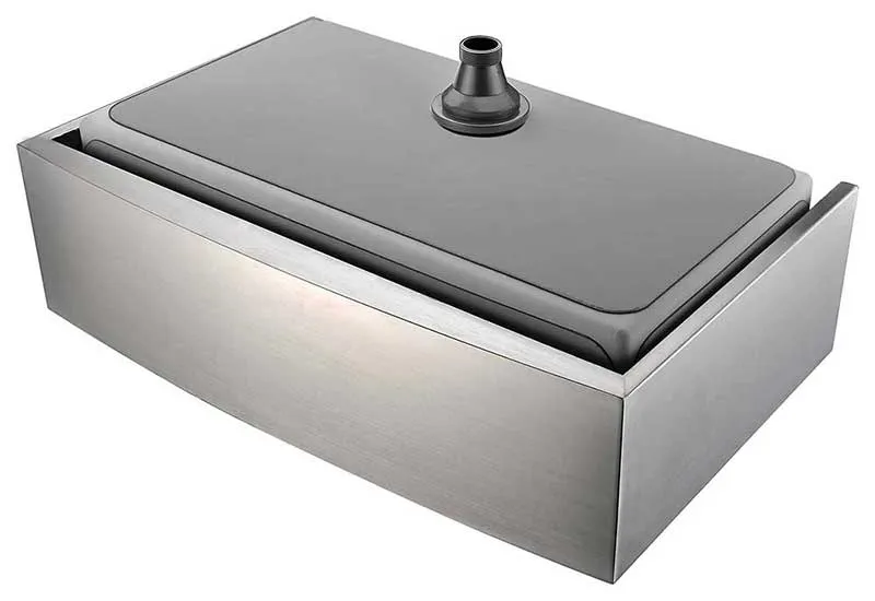 Anzzi ELYSIAN Series 36 in. Farm House Single Basin Handmade Stainless Steel Kitchen Sink