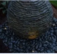 Aquascape Medium Stacked Slate Sphere Fountain Kit
