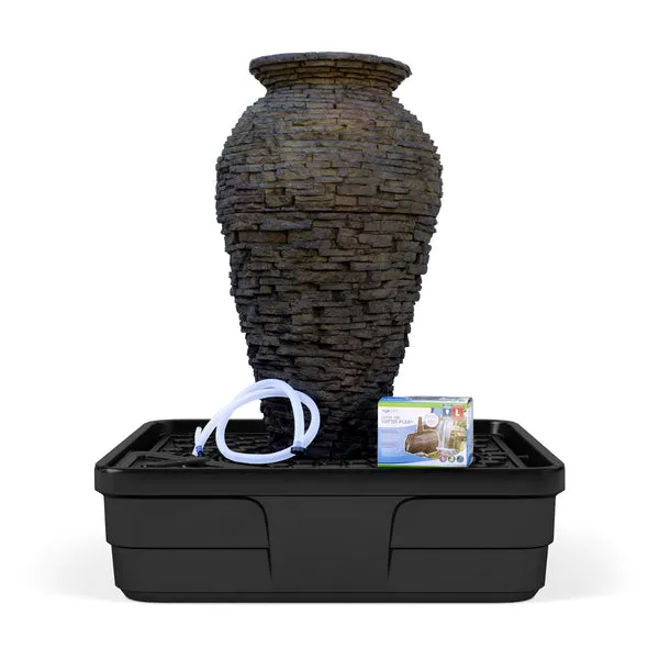 Aquascape Stacked Slate Urn Fountain Kits