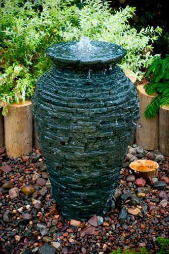 Aquascape Stacked Slate Urn Fountain Kits