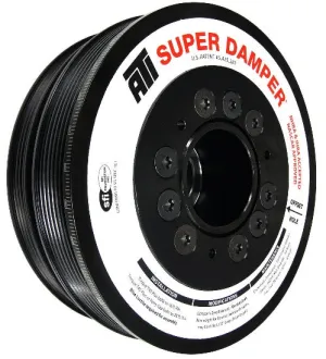 ATI Super Damper Serpentine Series Harmonic Balancer Suit L98 VE VF LS Chev W/AC, 6.78" (10% UD)