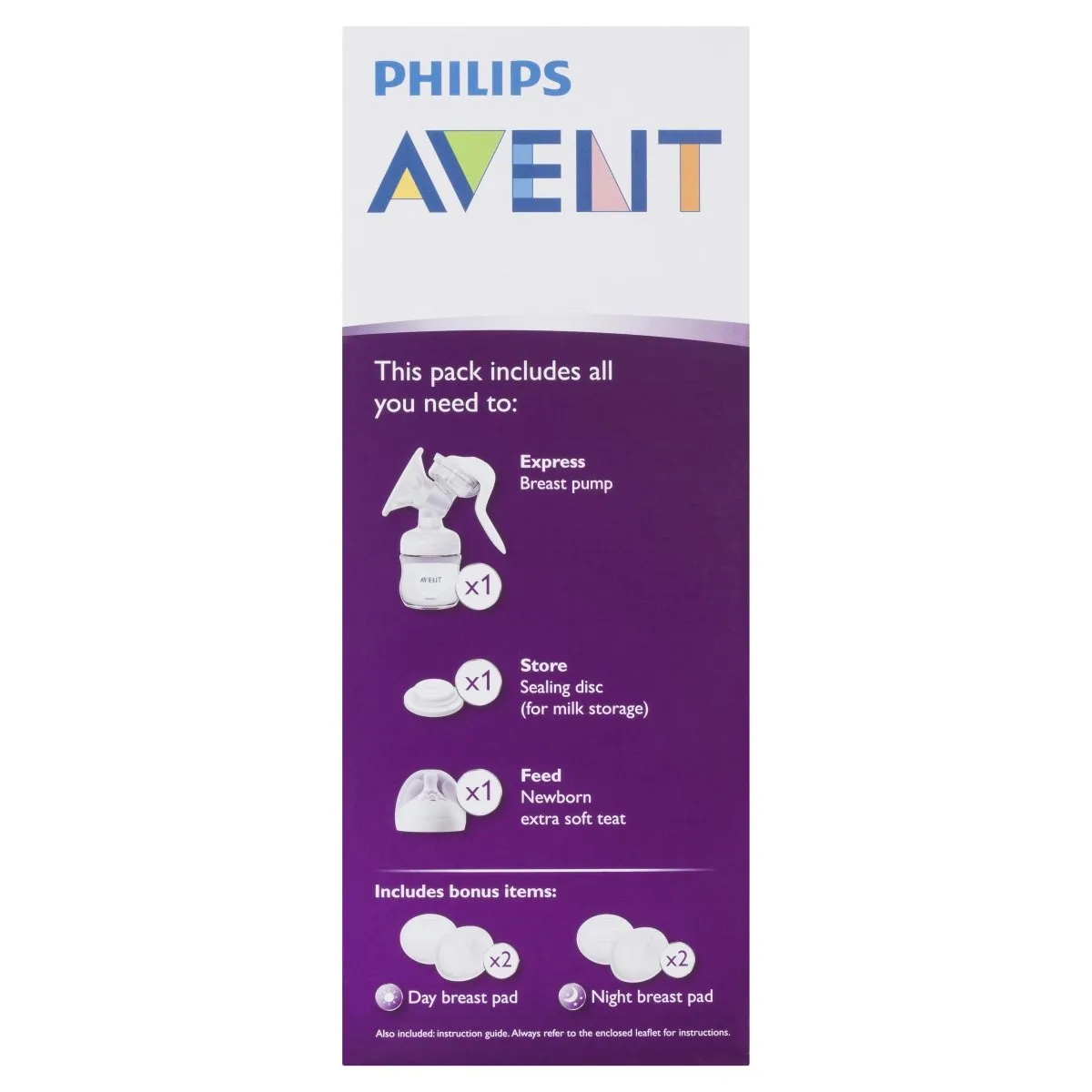 Avent Natural Breast Pump Manual