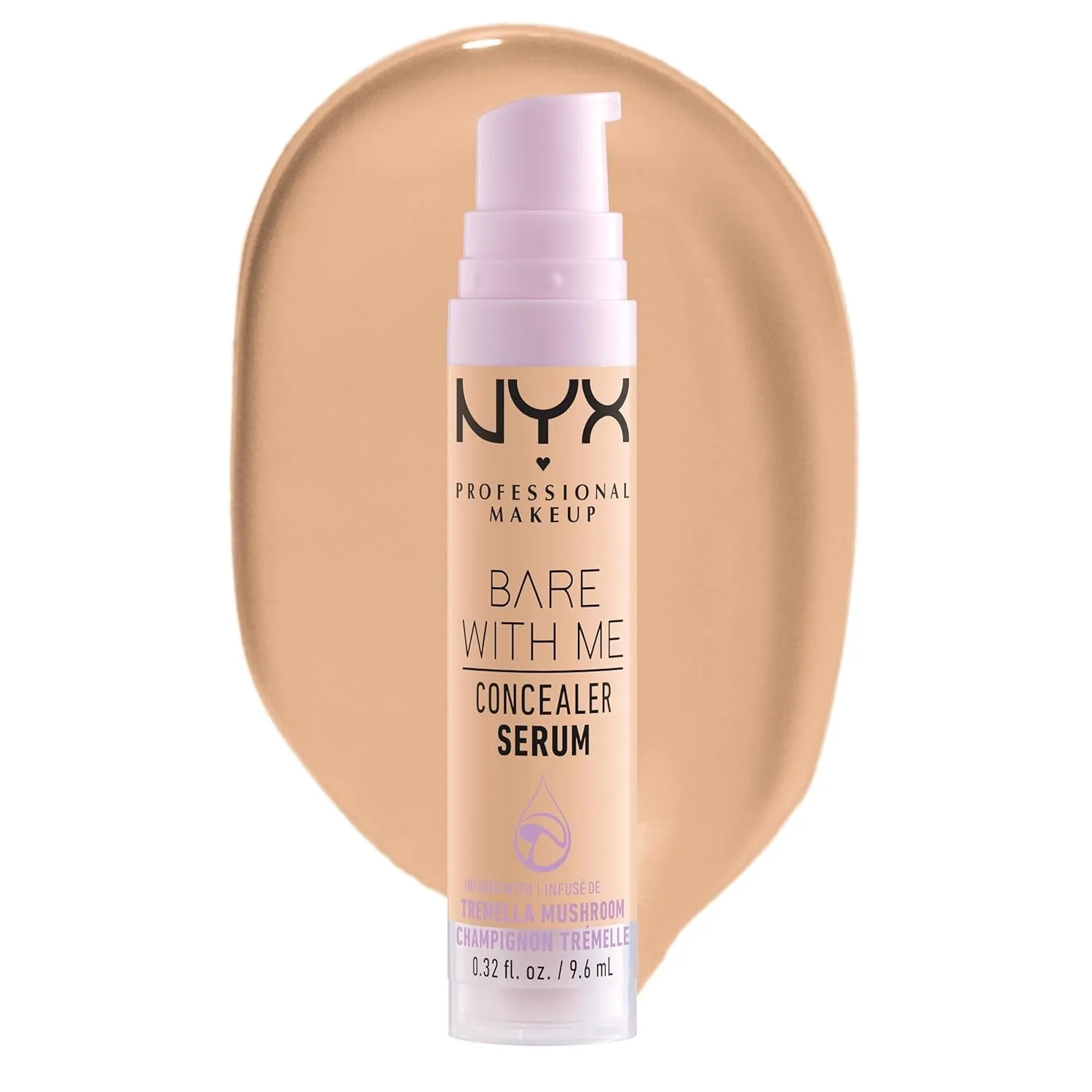 Bare with Me Concealer Serum, Concealer Makeup for up to 24Hr Hydration - Vanilla