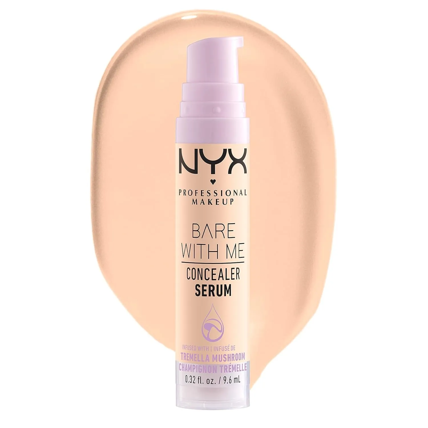 Bare with Me Concealer Serum, Concealer Makeup for up to 24Hr Hydration - Vanilla