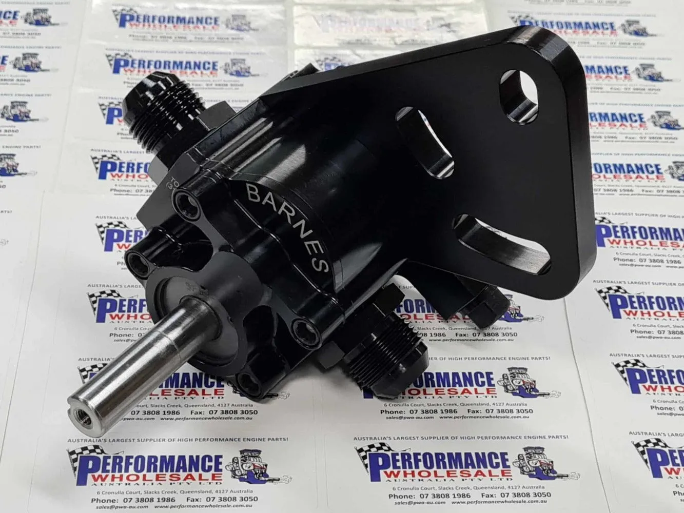 Barnes Single Stage Belt Drive Oil Pump RH Ford