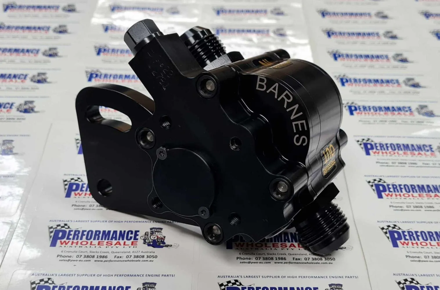 Barnes Single Stage Belt Drive Oil Pump