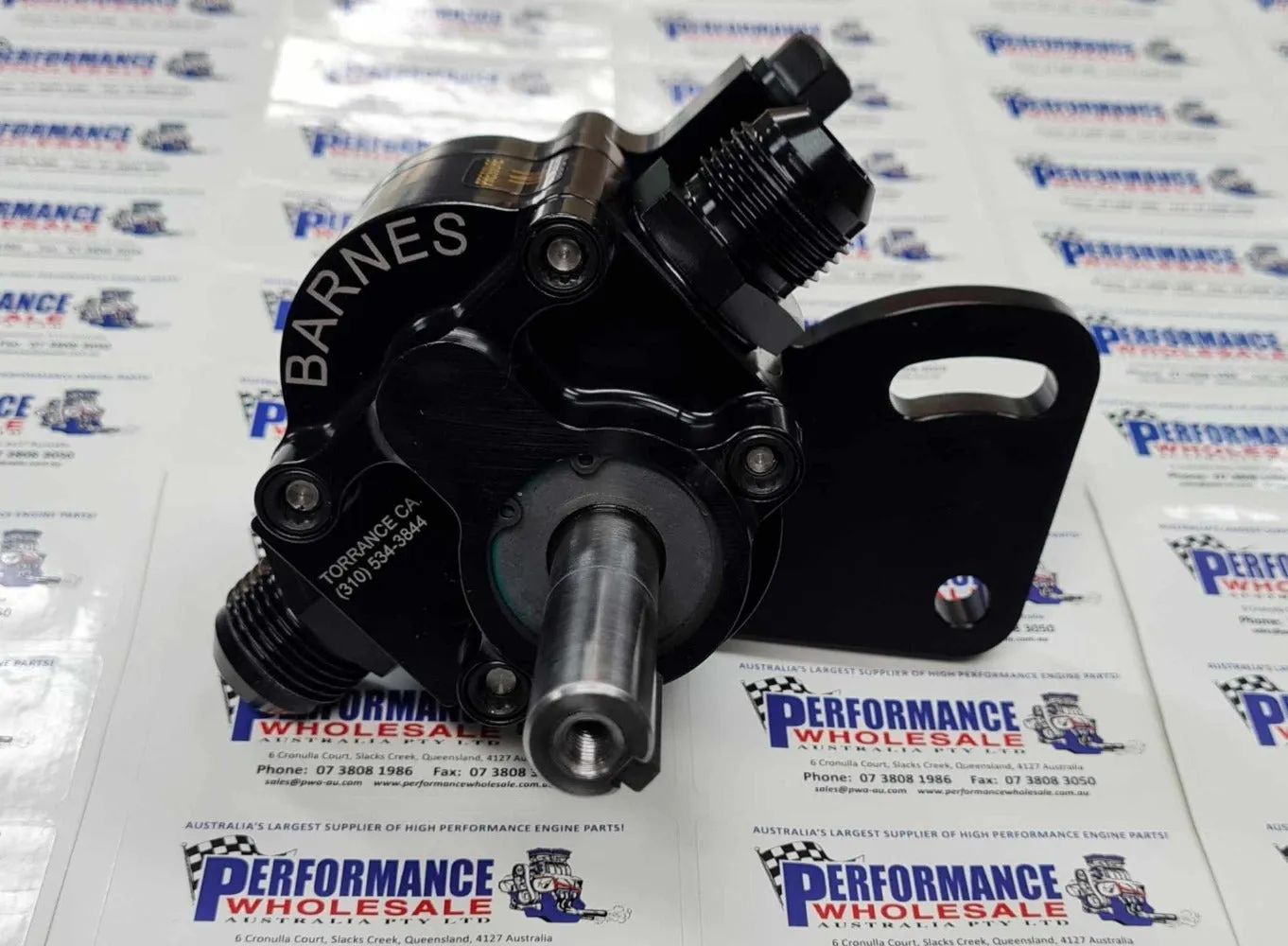 Barnes Single Stage Belt Drive Oil Pump