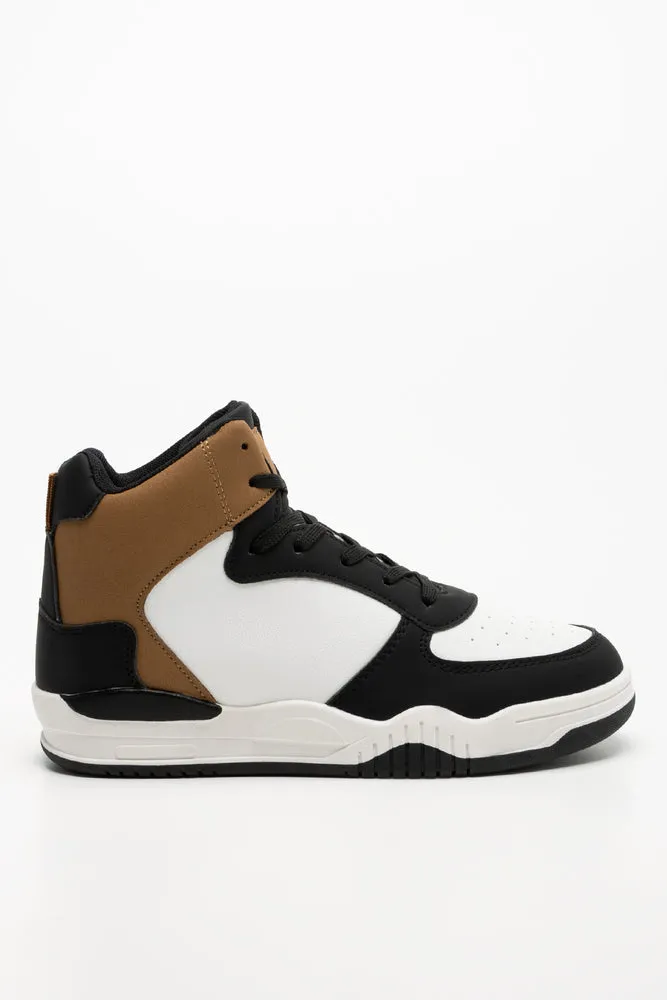 Basketball High Top Sneakers White