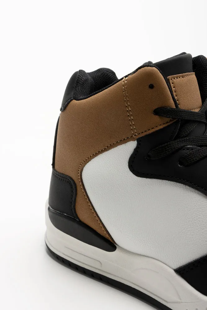 Basketball High Top Sneakers White