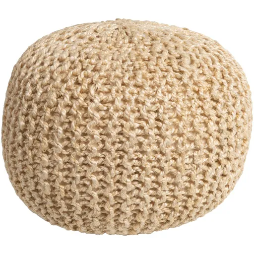 Bermuda Textured Cottage Pouf