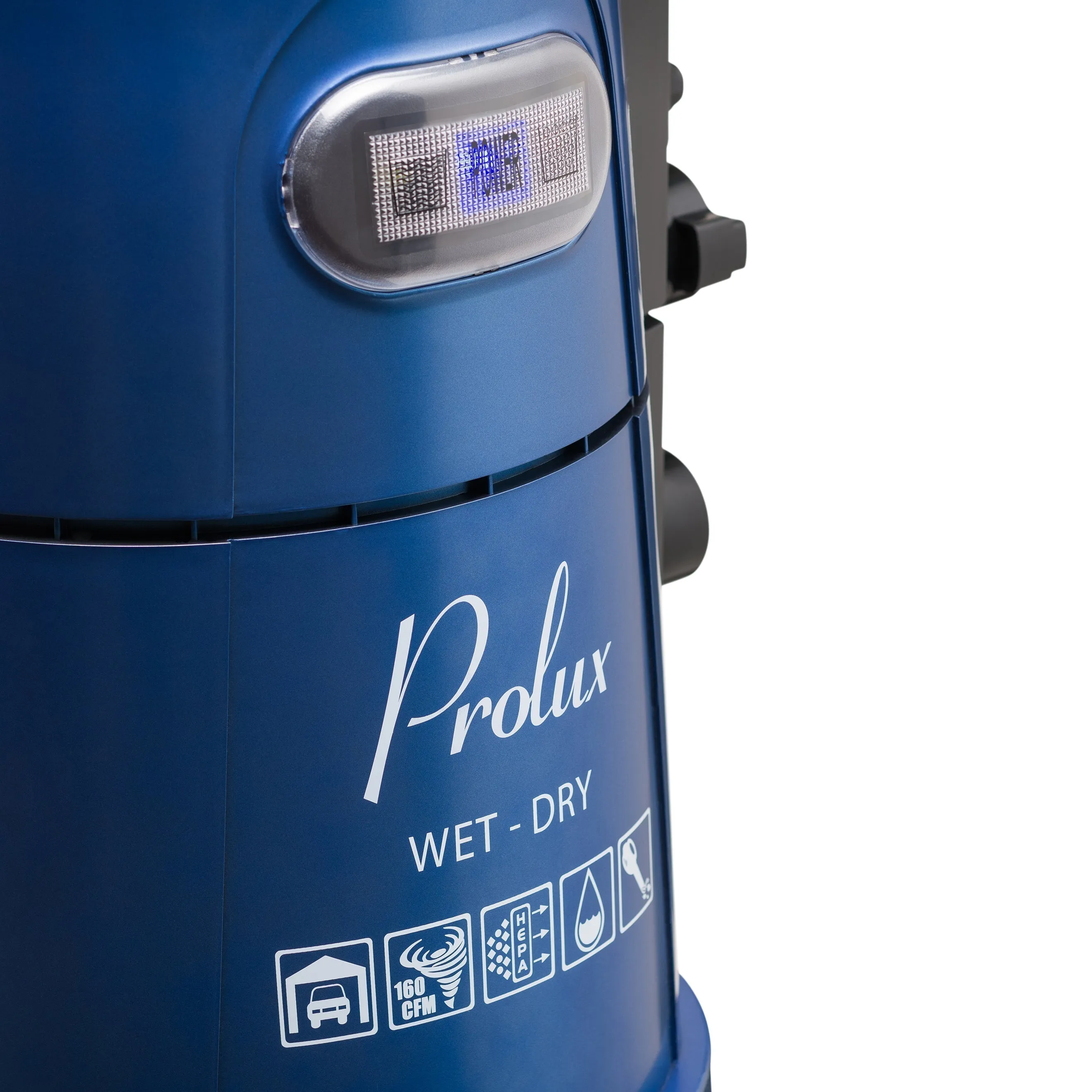 Blue Professional Grade Wall Mountable Wet / Dry Garage and Shop Vacuum by Prolux