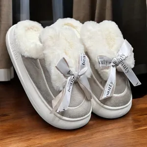 Bow half shoes
