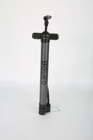 BOYKO Bike Pump, Foot Activated Bicycle Pump, Portable Mini Bicycle Pump fits Universal Presta and Schrader | Aluminum Alloy Bicycle Tire Pump for Road, Mountain and BMX Bikes
