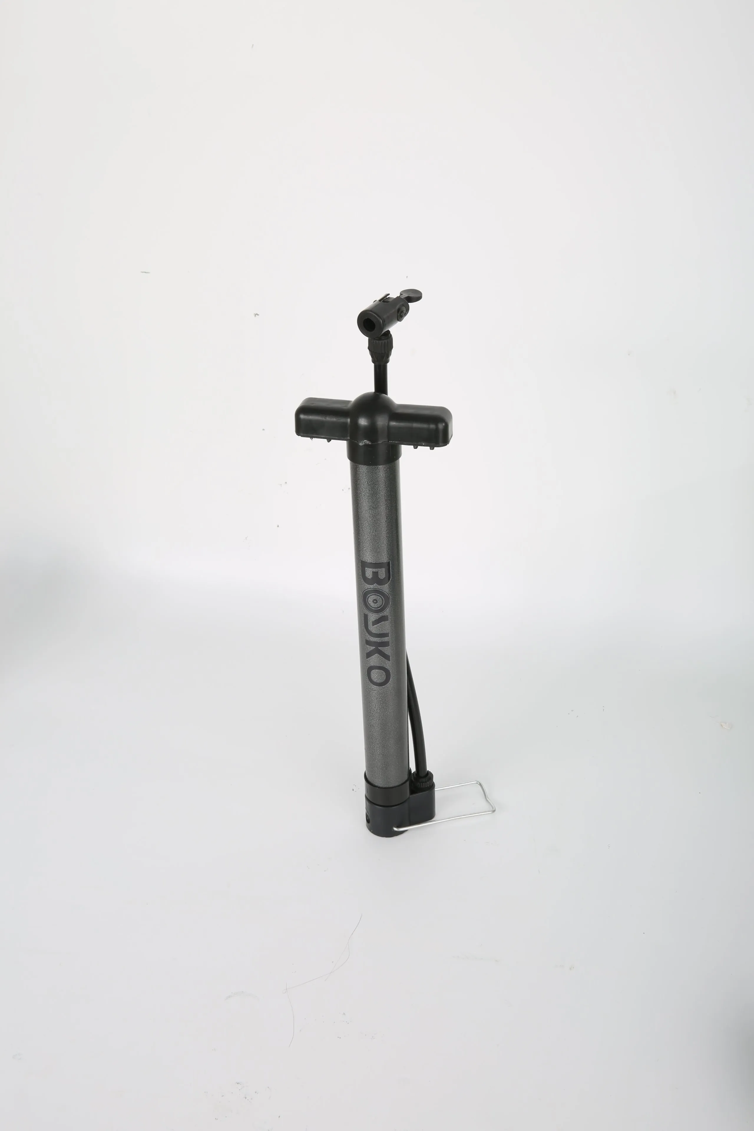 BOYKO Bike Pump, Foot Activated Bicycle Pump, Portable Mini Bicycle Pump fits Universal Presta and Schrader | Aluminum Alloy Bicycle Tire Pump for Road, Mountain and BMX Bikes