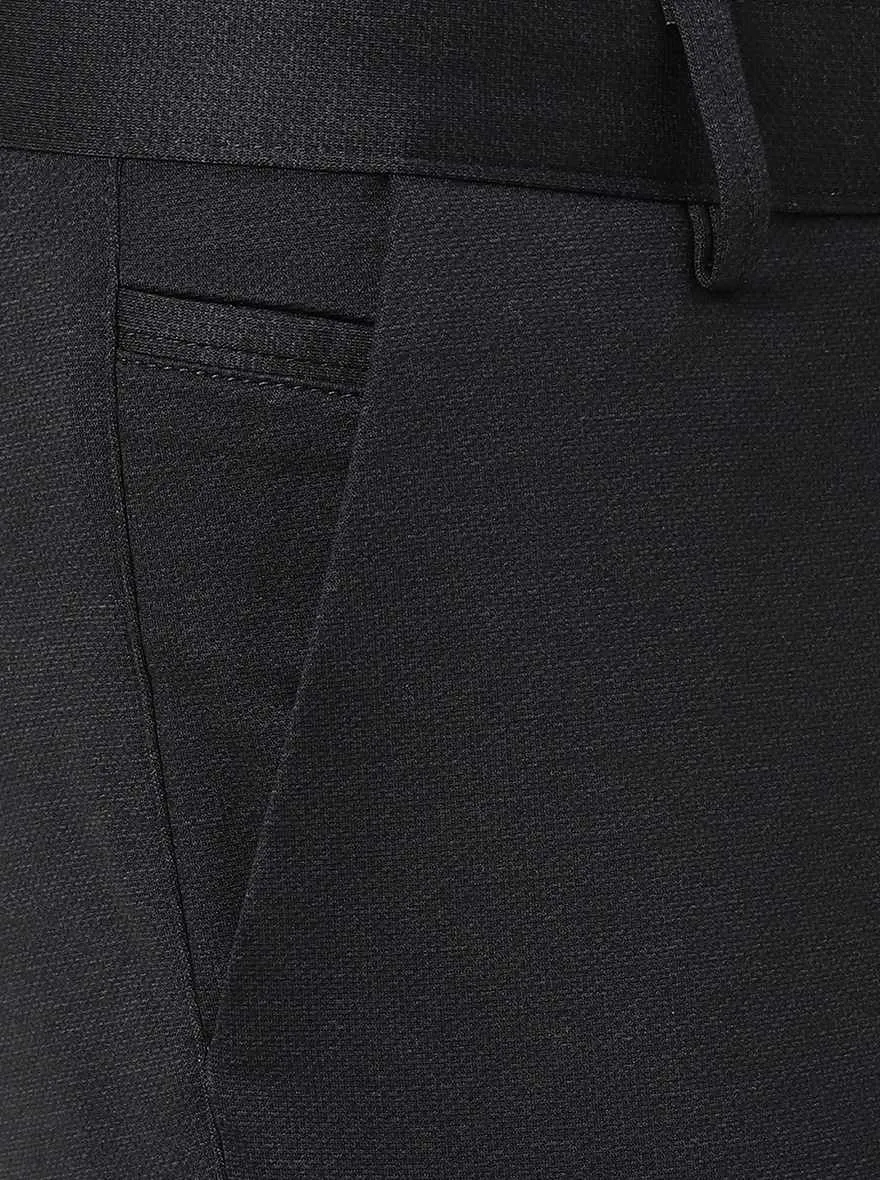Brown Solid Slim Fit Club Wear Trouser | JB Studio