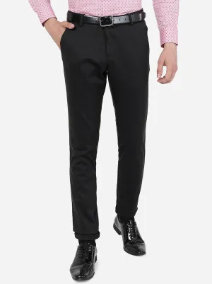 Coffee Brown Solid Slim Fit Club Wear Trouser | JB Studio