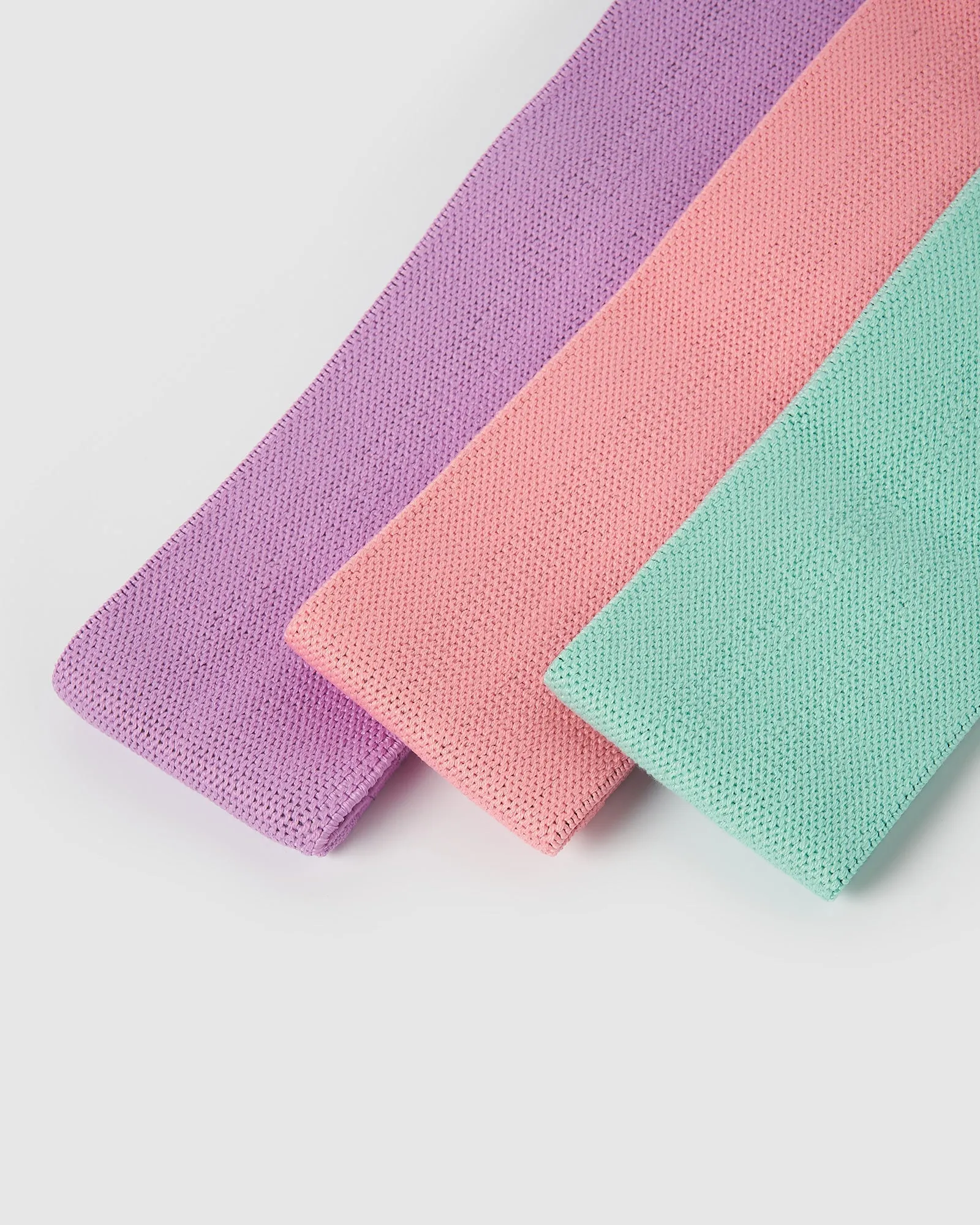 Core Trainer 3 Pack Fabric Resistance Bands Multi
