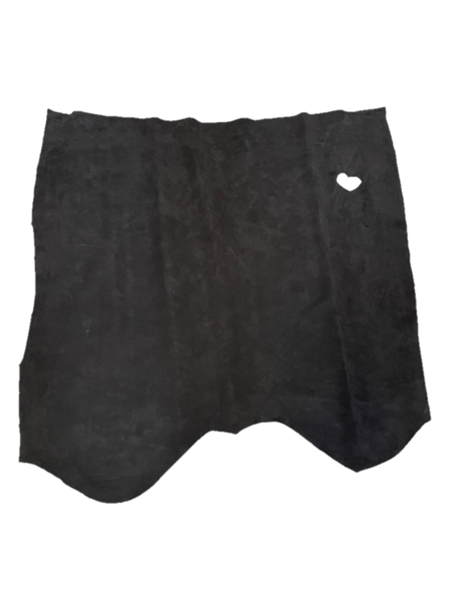 Cow Jersey Suede Double Butts | Black | 1.6 mm | 13 sq.ft | From $85 ea.