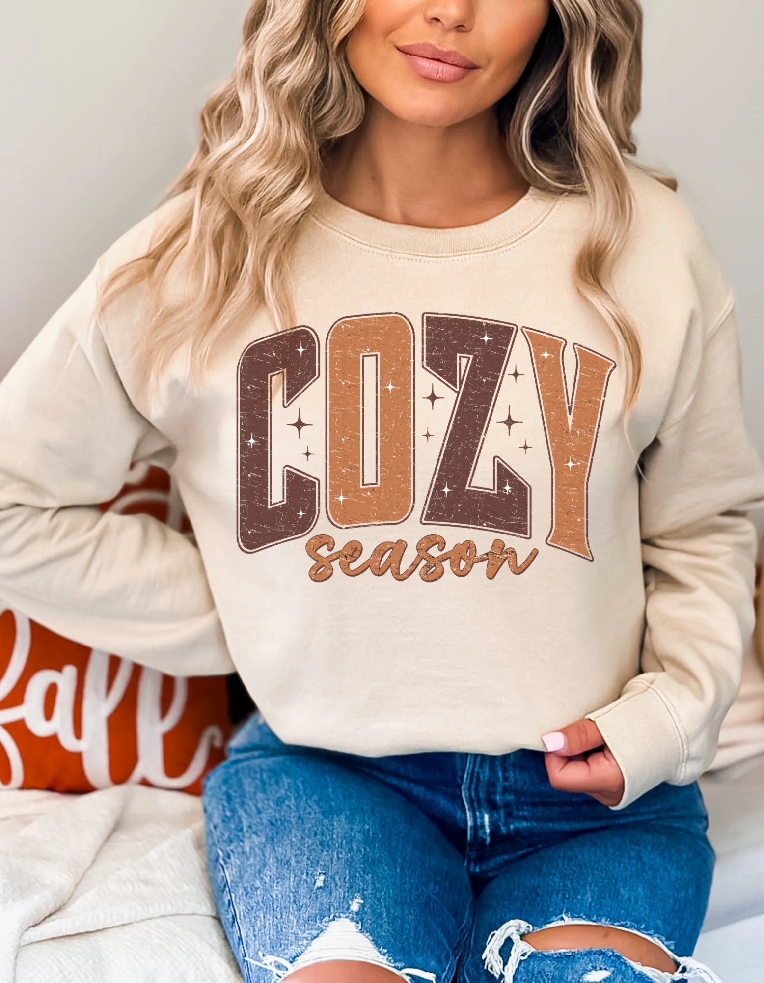Cozy season crewneck
