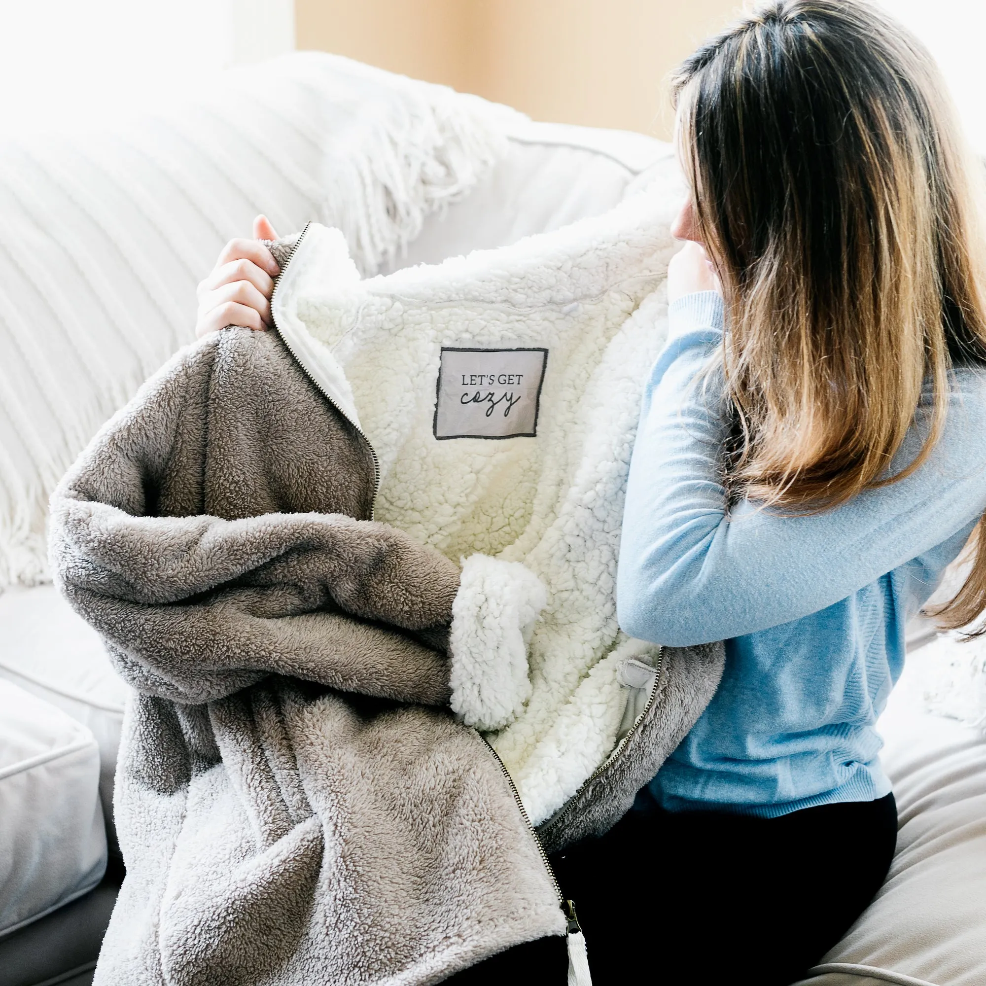 Cozy Unisex Fleece Full Zip Sweatshirt