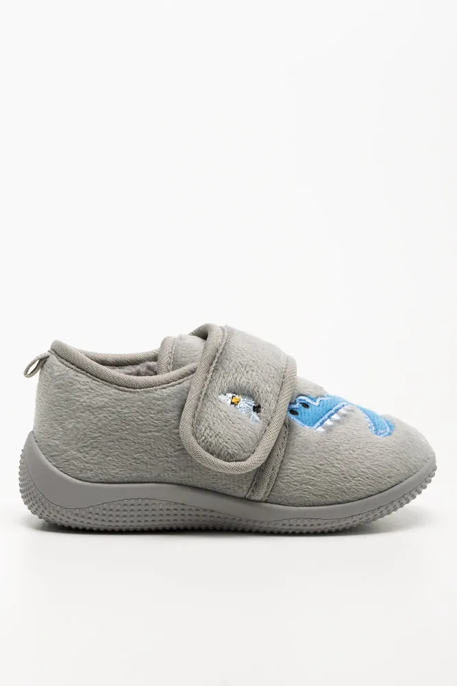 Croc Slippers Grey