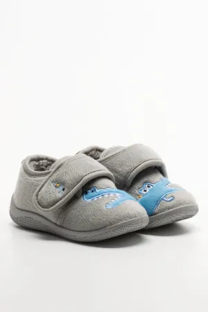 Croc Slippers Grey
