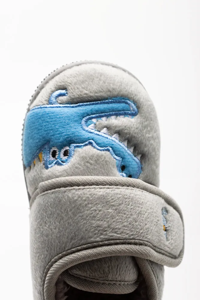Croc Slippers Grey
