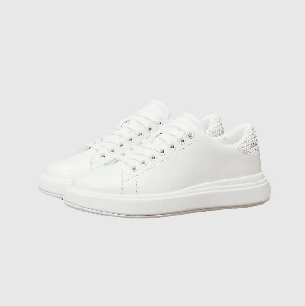 Cupsole Lace Up Sneaker - White
