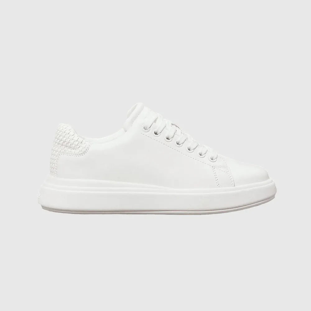 Cupsole Lace Up Sneaker - White