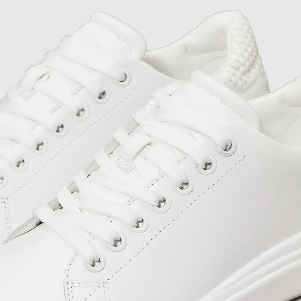 Cupsole Lace Up Sneaker - White