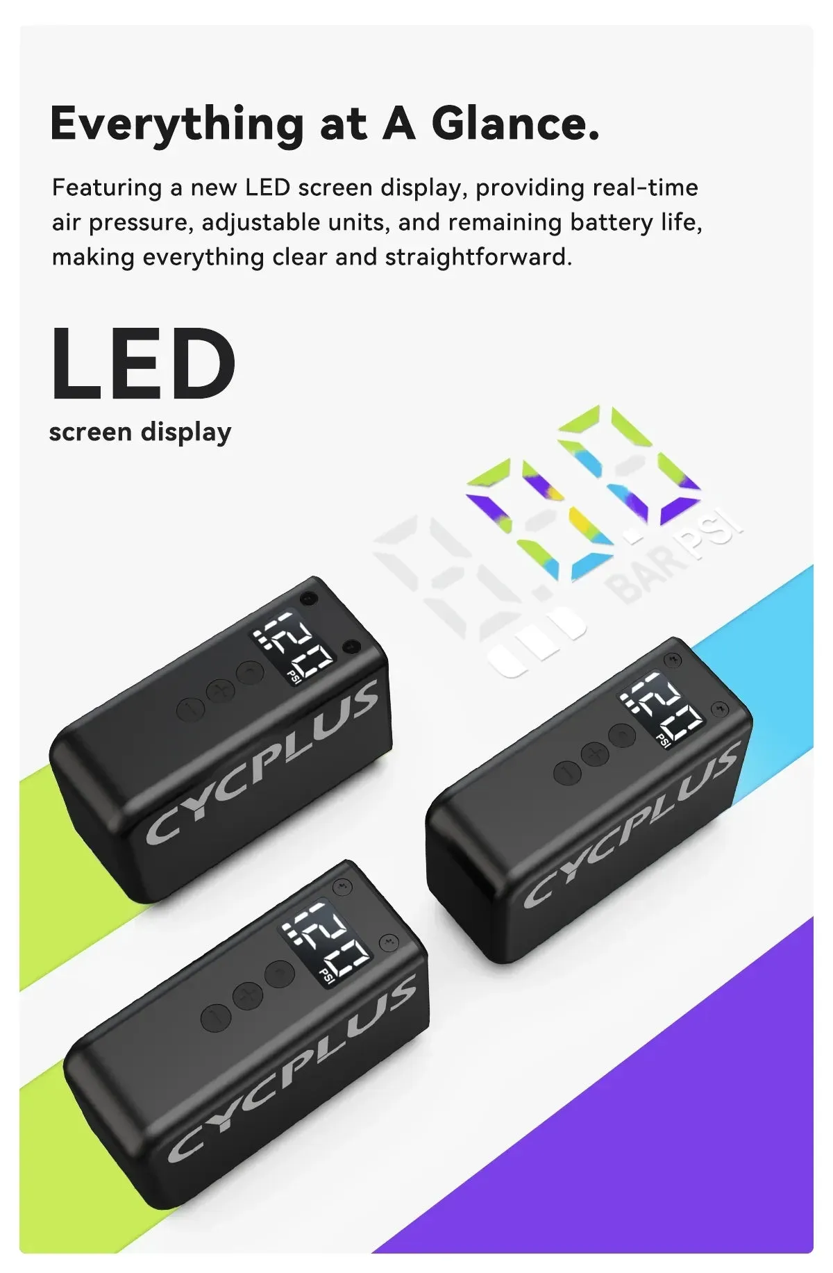 Cycplus AS2 Pro Mini E-Pump